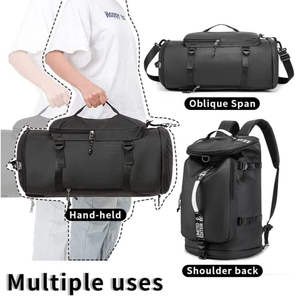 Lightweight 40L Waterproof Backpack with Multi-Pockets - Perfect for Adventures - Picture 7 of 7